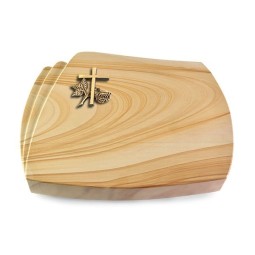 Grabstein Paris/Woodland Kreuz 1 (Bronze)