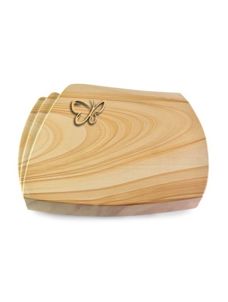 Grabstein Paris/Woodland Papillon (Bronze)