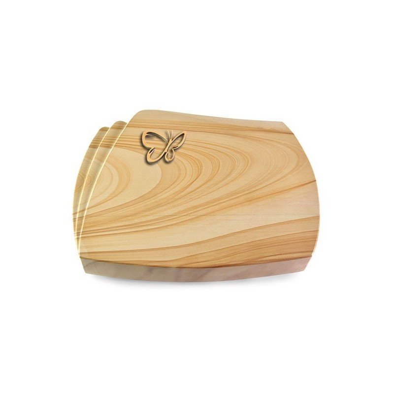 Grabstein Paris/Woodland Papillon (Bronze)