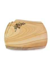 Grabstein Paris/Woodland Rose 1 (Bronze)