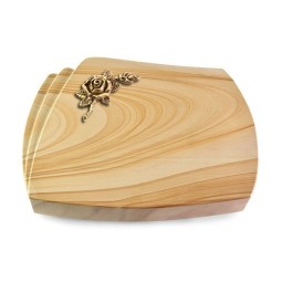 Grabstein Paris/Woodland Rose 1 (Bronze)