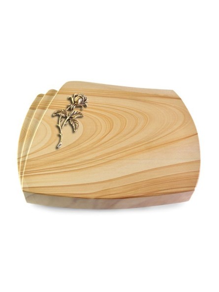 Grabstein Paris/Woodland Rose 2 (Bronze)