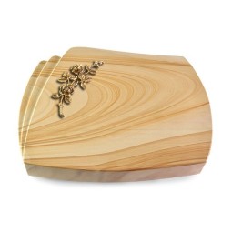 Grabstein Paris/Woodland Rose 5 (Bronze)