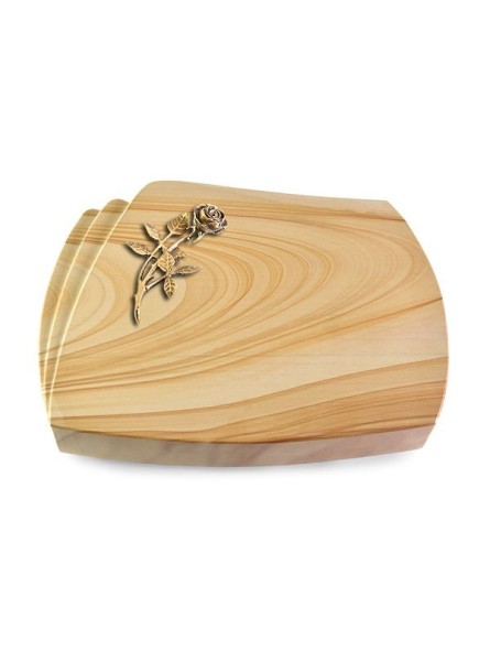Grabstein Paris/Woodland Rose 6 (Bronze)