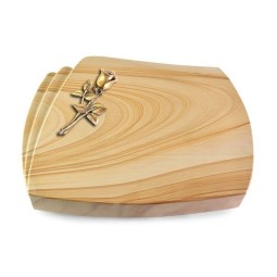 Grabstein Paris/Woodland Rose 8 (Bronze)