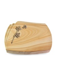 Grabstein Paris/Woodland Rose 9 (Bronze)
