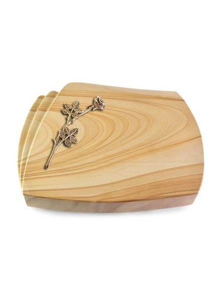 Grabstein Paris/Woodland Rose 9 (Bronze)
