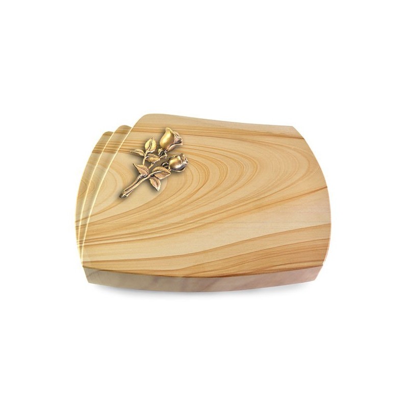 Grabstein Paris/Woodland Rose 11 (Bronze)