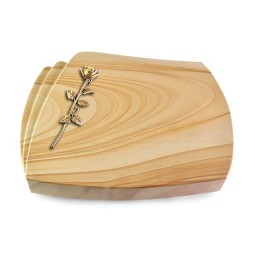 Grabstein Paris/Woodland Rose 12 (Bronze)