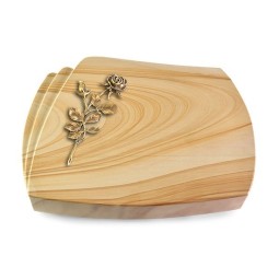 Grabstein Paris/Woodland Rose 13 (Bronze)