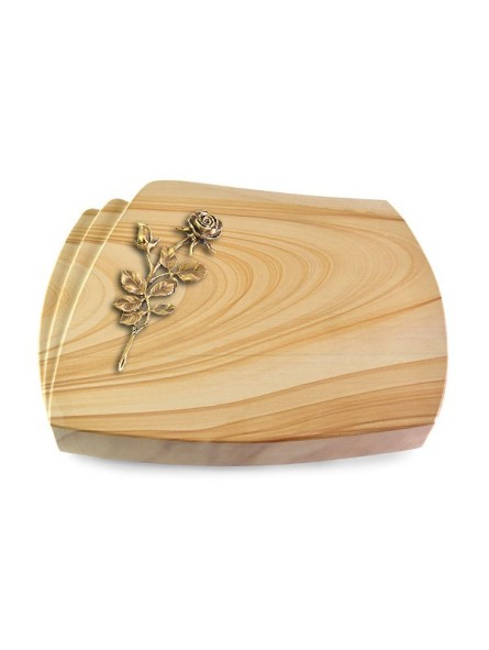 Grabstein Paris/Woodland Rose 13 (Bronze)