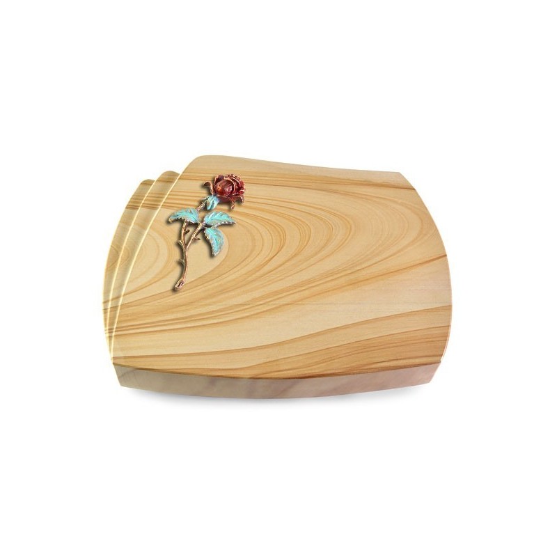 Grabstein Paris/Woodland Rose 2 (Color)