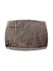 Grabstein Roma/Himalaya Kreuz 2 (Bronze)