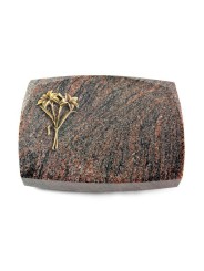 Grabstein Roma/Himalaya Lilie (Bronze)