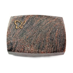 Grabstein Roma/Himalaya Papillon (Bronze)