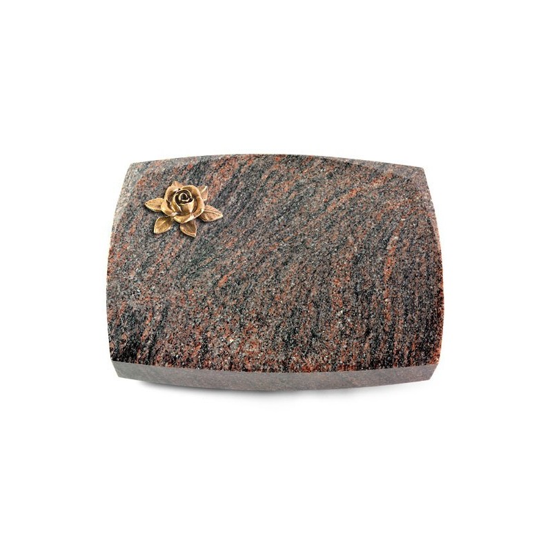 Grabstein Roma/Himalaya Rose 4 (Bronze)