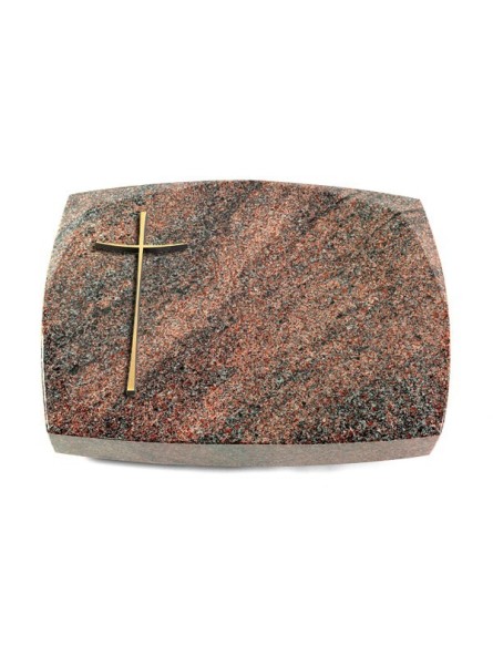 Grabstein Roma/Paradiso Kreuz 2 (Bronze)