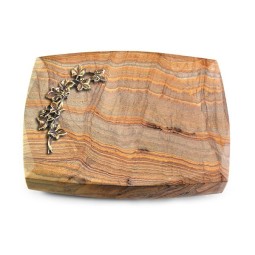 Grabstein Roma/Rainbow Efeu (Bronze)