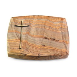 Grabstein Roma/Rainbow Kreuz 2 (Bronze)