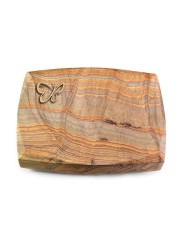 Grabstein Roma/Rainbow Papillon (Bronze)