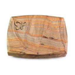 Grabstein Roma/Rainbow Papillon (Bronze)