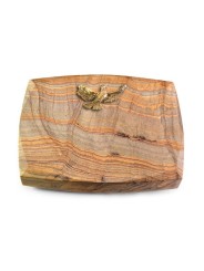 Grabstein Roma/Rainbow Taube (Bronze)