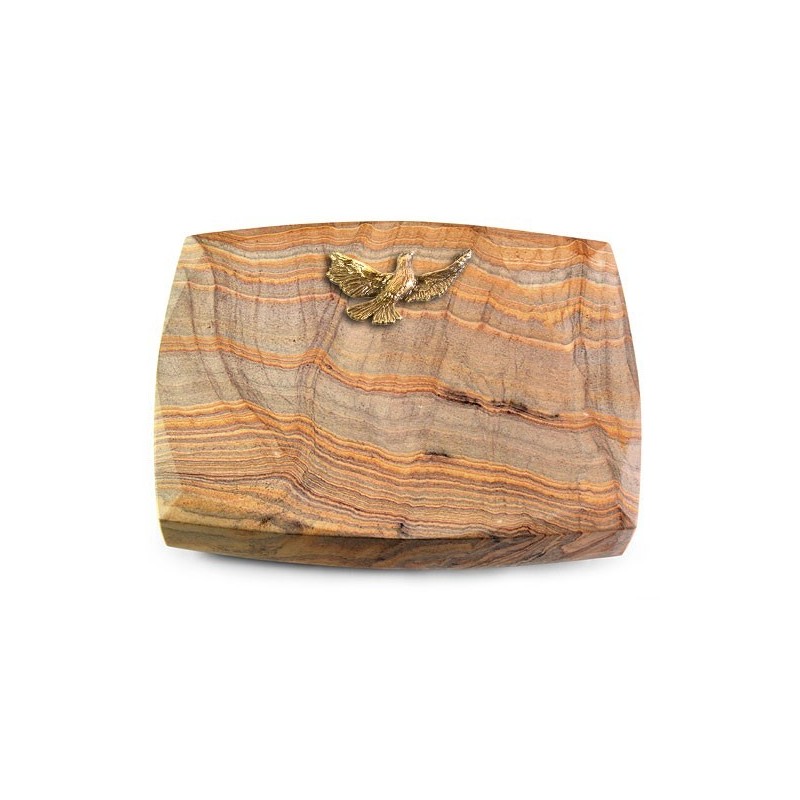 Grabstein Roma/Rainbow Taube (Bronze)