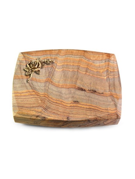 Grabstein Roma/Rainbow Rose 1 (Bronze)