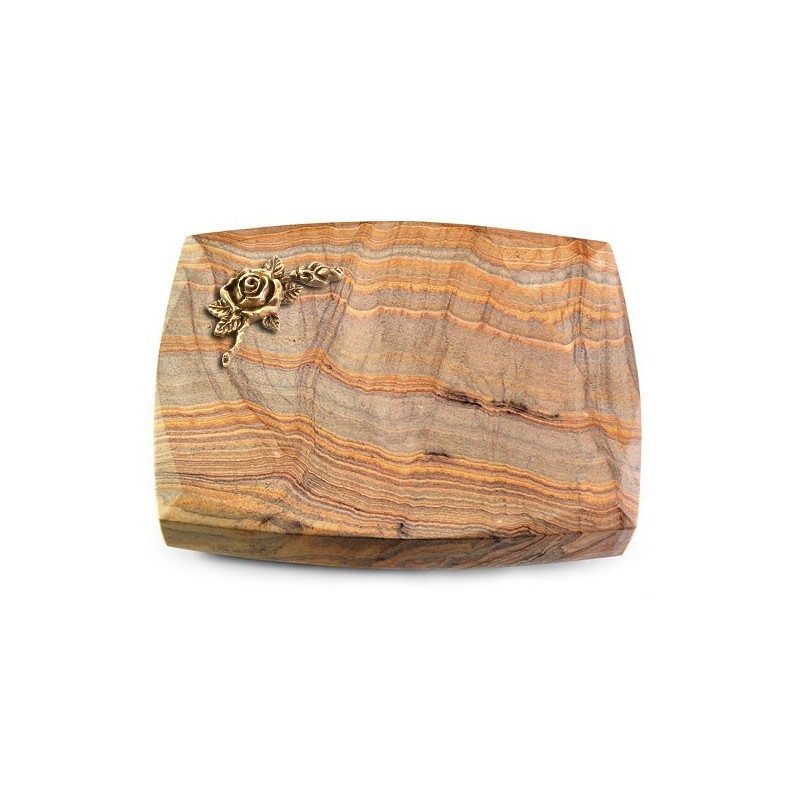 Grabstein Roma/Rainbow Rose 1 (Bronze)
