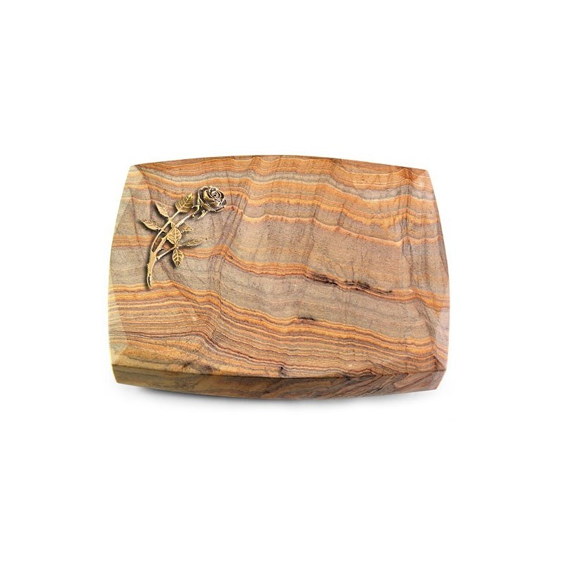 Grabstein Roma/Rainbow Rose 6 (Bronze)