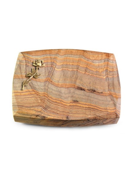 Grabstein Roma/Rainbow Rose 7 (Bronze)