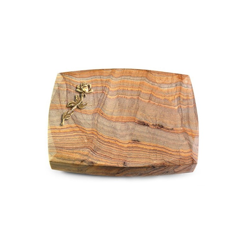Grabstein Roma/Rainbow Rose 7 (Bronze)