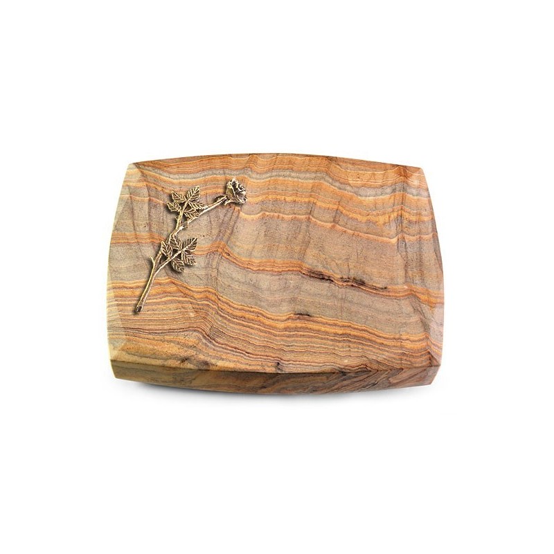 Grabstein Roma/Rainbow Rose 9 (Bronze)
