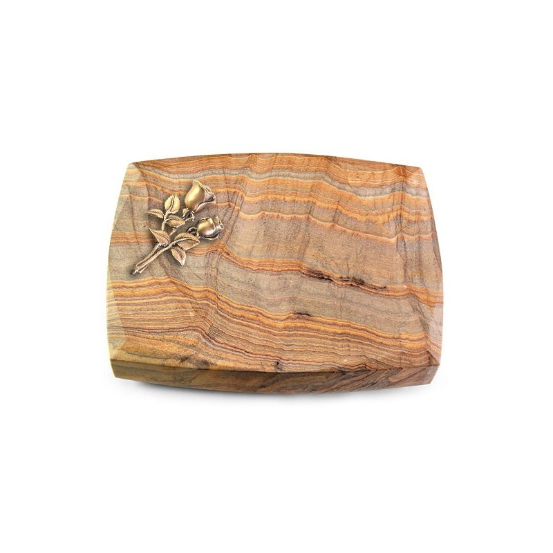 Grabstein Roma/Rainbow Rose 11 (Bronze)