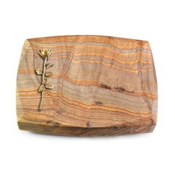 Grabstein Roma/Rainbow Rose 12 (Bronze)