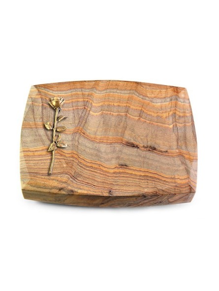 Grabstein Roma/Rainbow Rose 12 (Bronze)