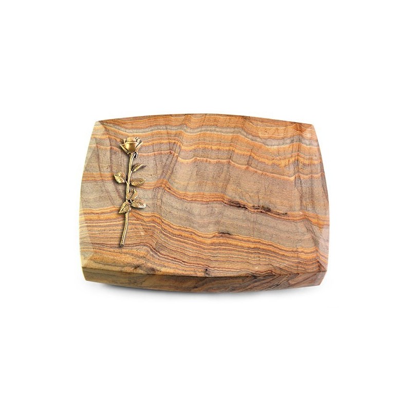 Grabstein Roma/Rainbow Rose 12 (Bronze)