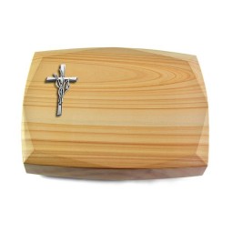 Grabstein Roma/Woodland Kreuz/Ähren (Alu)