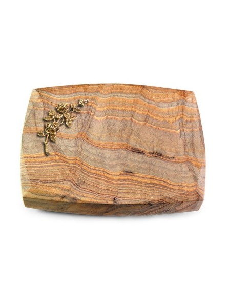 Grabstein Roma/Rainbow Rose 5 (Bronze)