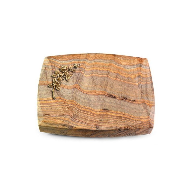 Grabstein Roma/Rainbow Rose 5 (Bronze)