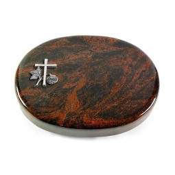 Grabstein Rondo/Aruba Kreuz 1 (Alu)