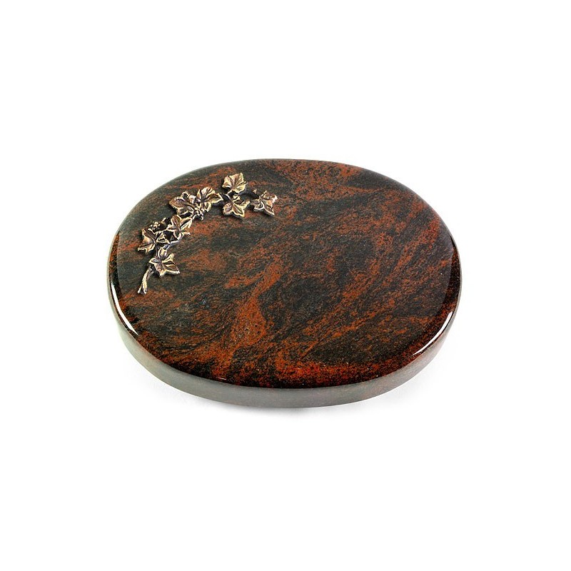 Grabstein Rondo/Aruba Efeu (Bronze)