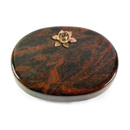 Grabstein Rondo/Aruba Rose 4 (Bronze)