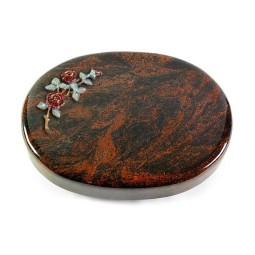 Grabstein Rondo/Aruba Rose 3 (Color)