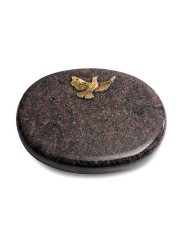 Grabstein Rondo/Himalaya Taube (Bronze)