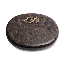 Grabstein Rondo/Himalaya Rose 2 (Bronze)