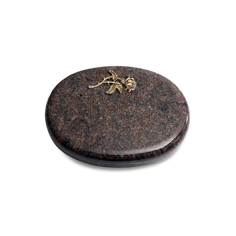 Grabstein Rondo/Himalaya Rose 2 (Bronze)