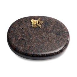 Grabstein Rondo/Himalaya Rose 3 (Bronze)