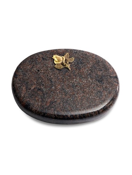 Grabstein Rondo/Himalaya Rose 3 (Bronze)