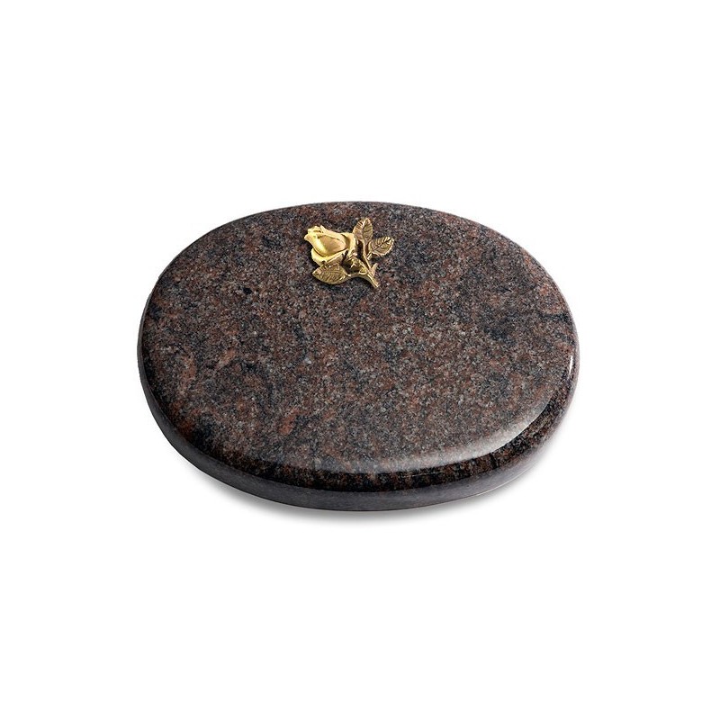Grabstein Rondo/Himalaya Rose 3 (Bronze)